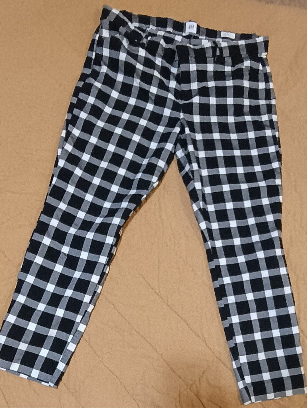 Gap Signature Skinny Ankle Buffalo Plaid Check Pants